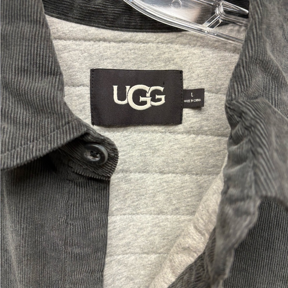 Ugg Gray Lightweight Shirt Jacket - image 3